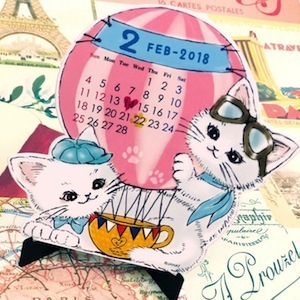 CAT CALENDAR 2018